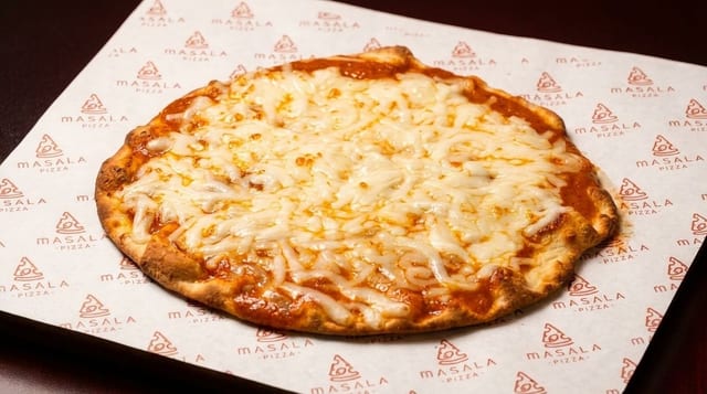 Kids Cheese Naan Pizza.
