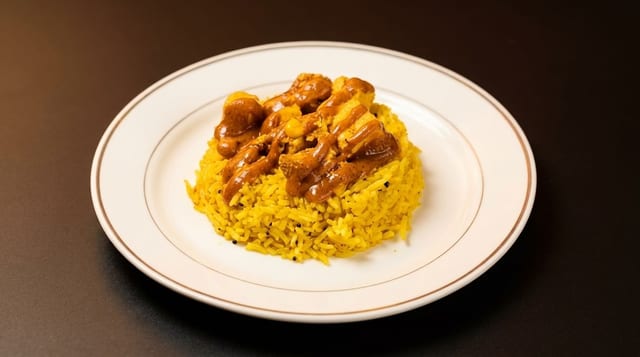 Kids Paneer & Rice.