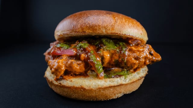 Chicken Tikka Sandwich.