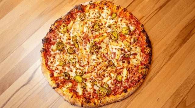 Sweet Heat Pizza.