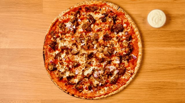 Manchurian Pizza.