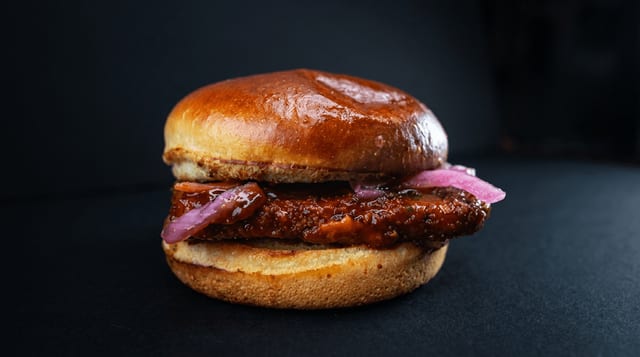 Firecracker Paneer Sandwich.