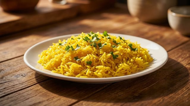 Basmati Yellow Rice.