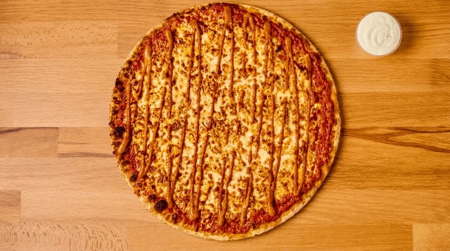 Butter Mazala Pizza.